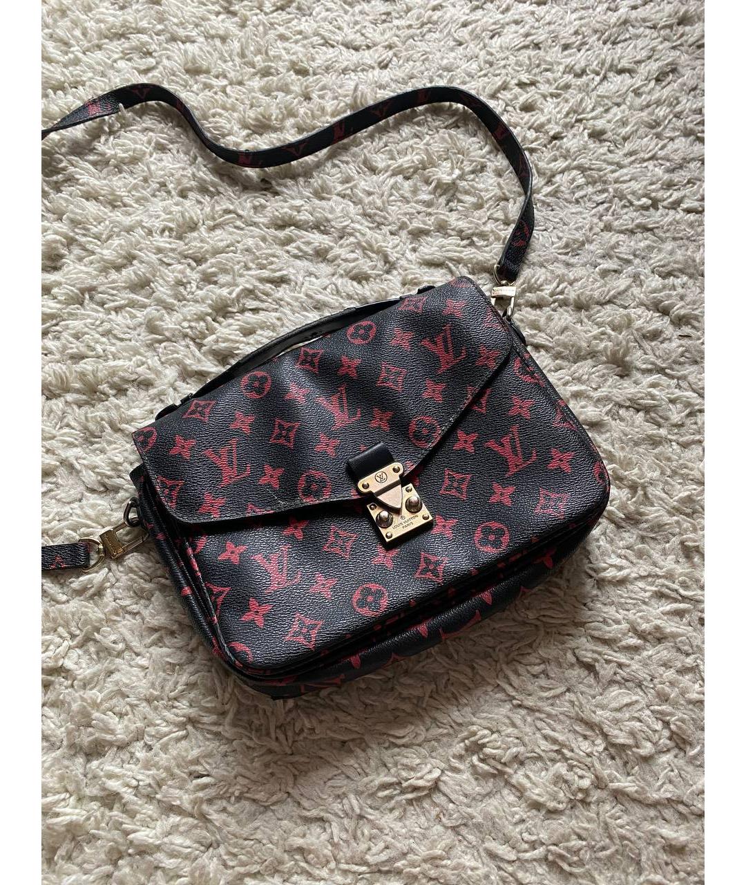 LOUIS VUITTON Черная сумка через плечо, фото 5