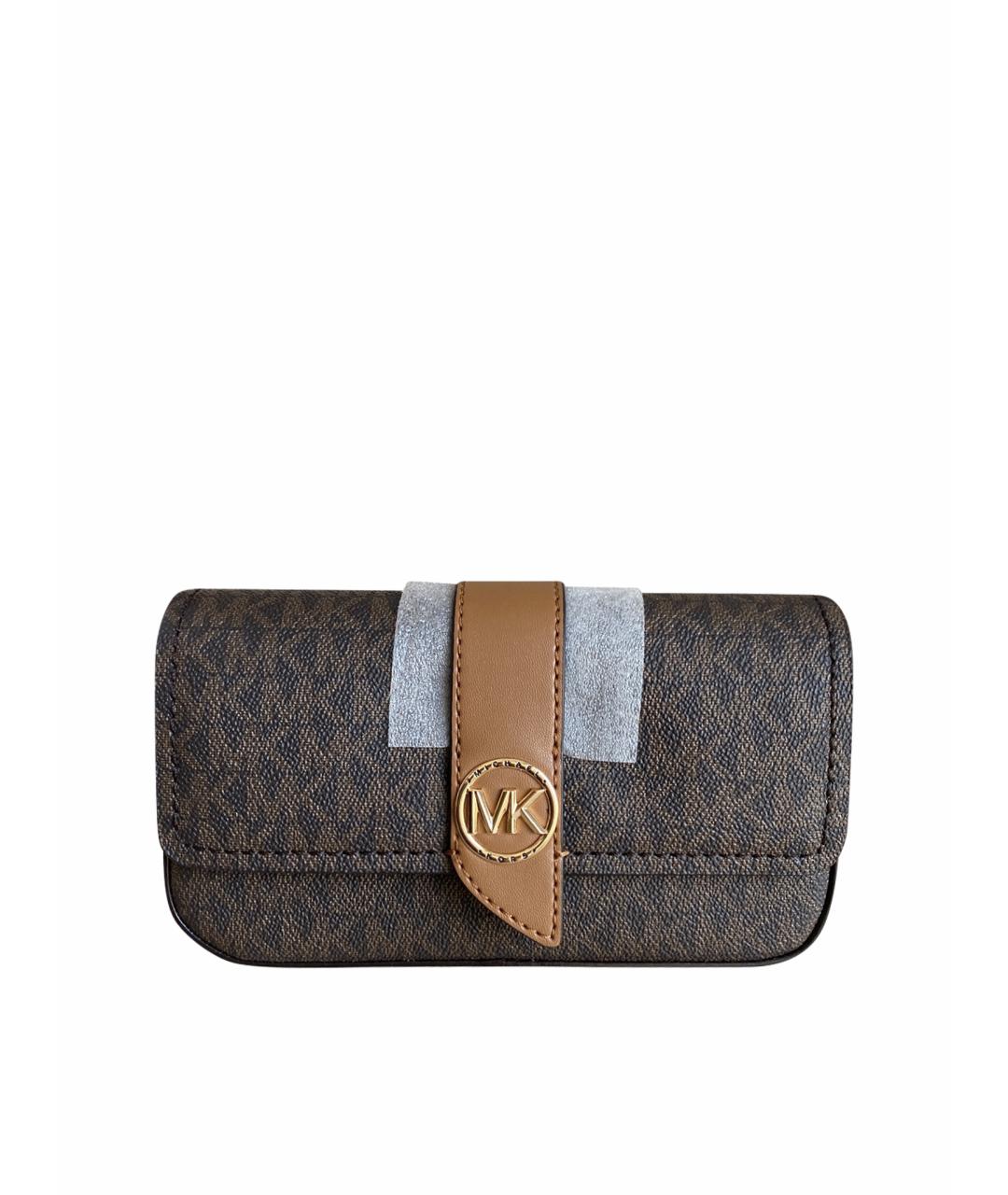 MICHAEL KORS Коричневая сумка через плечо, фото 10