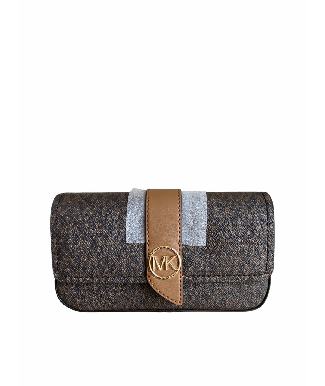 MICHAEL KORS Коричневая сумка через плечо, фото 1