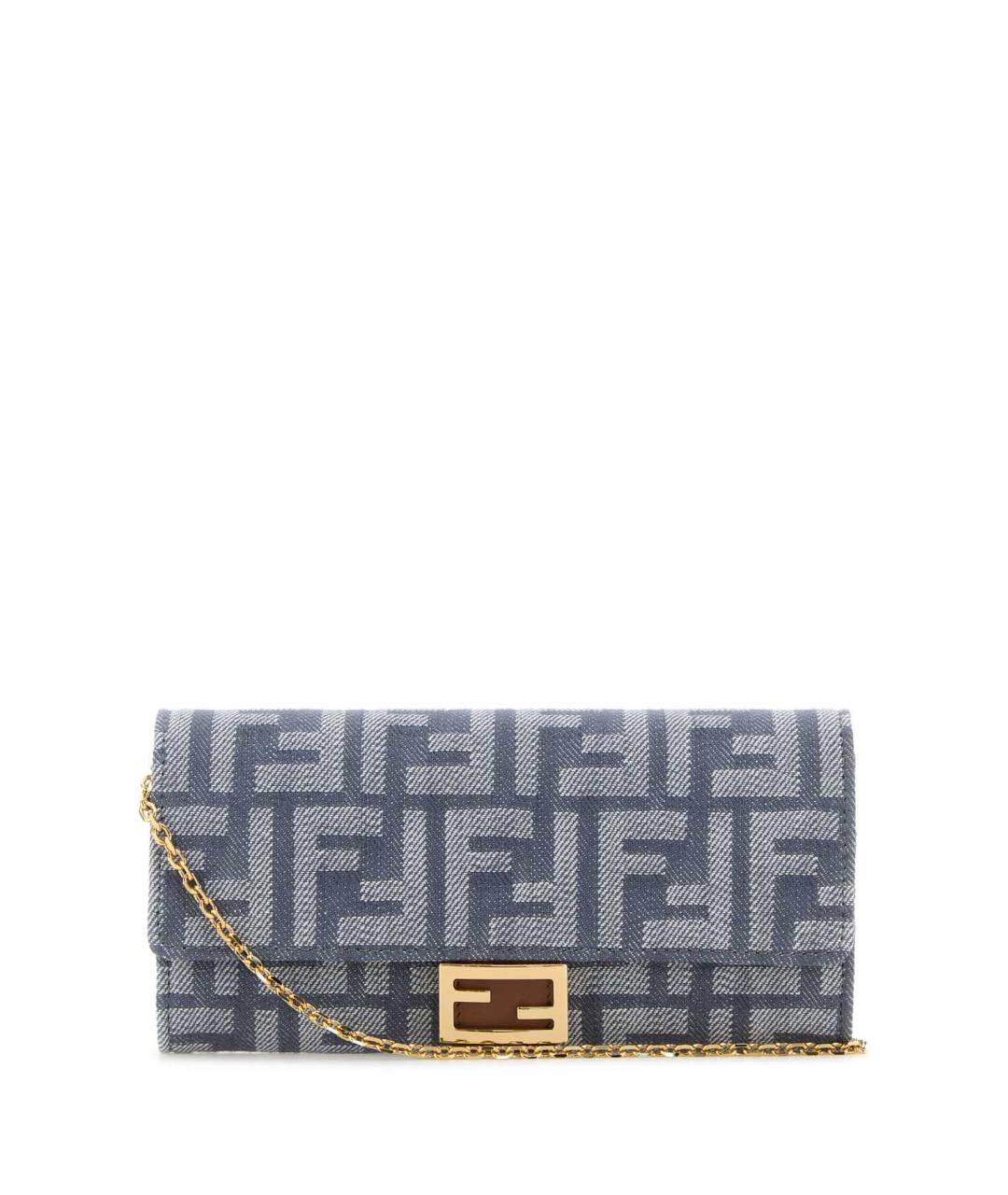 FENDI Голубой кошелек, фото 1