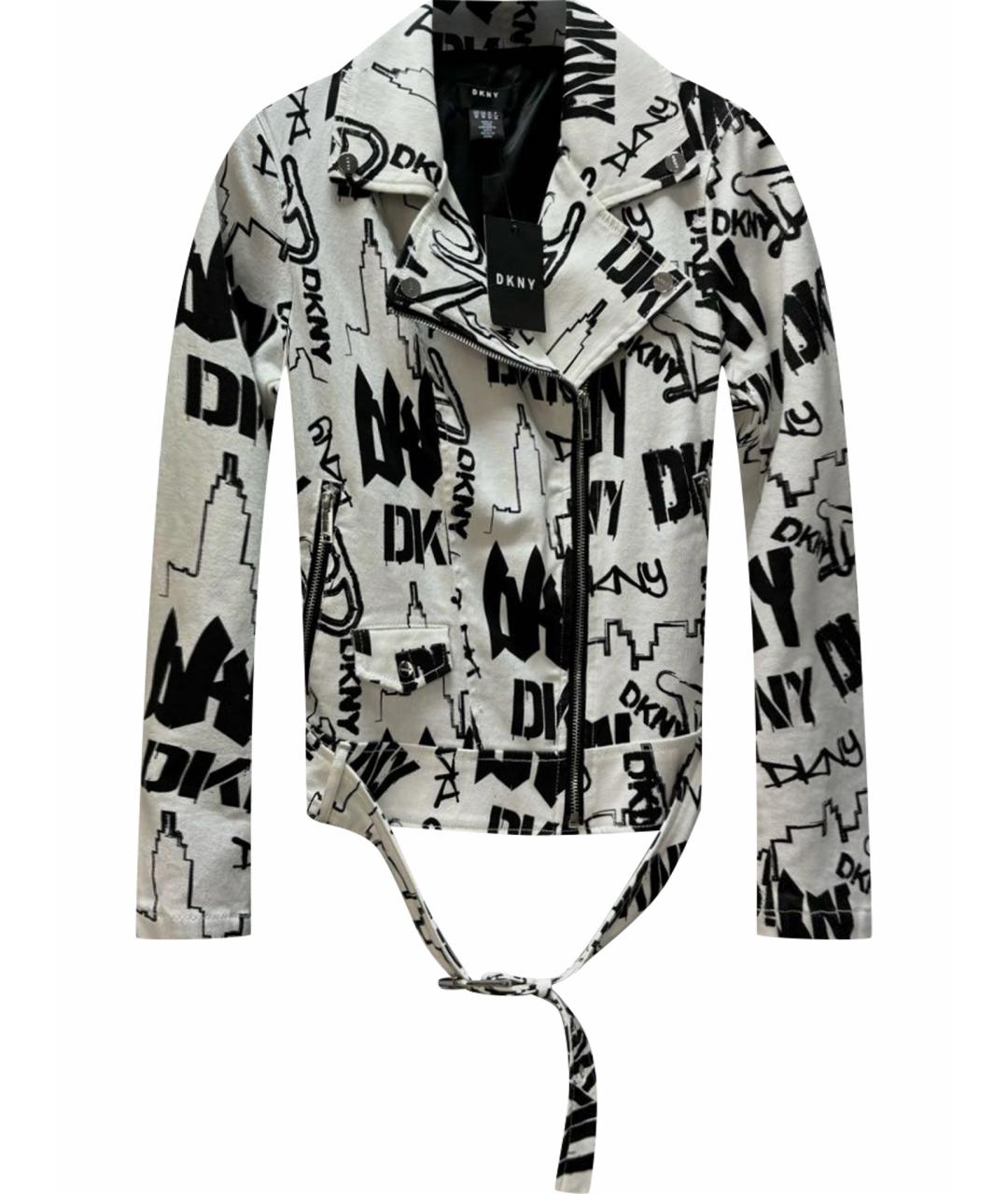DKNY Белая деним куртка, фото 1