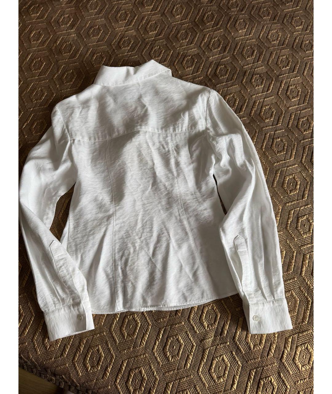 JACQUEMUS Белая вискозная рубашка, фото 2