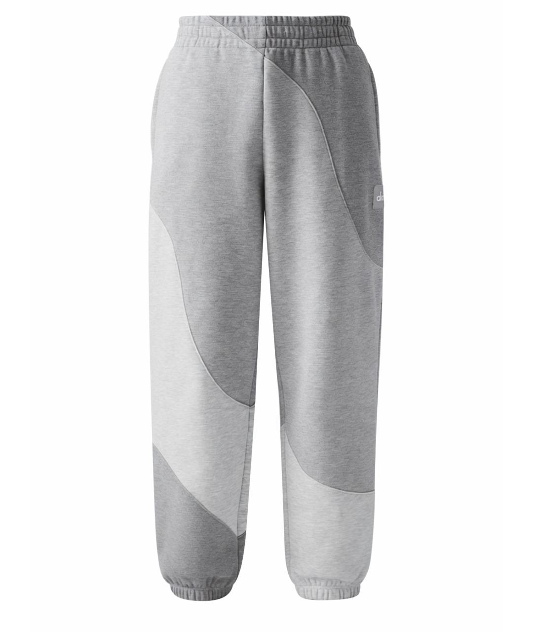 ALO YOGA Серые спортивные брюки и шорты, фото 1