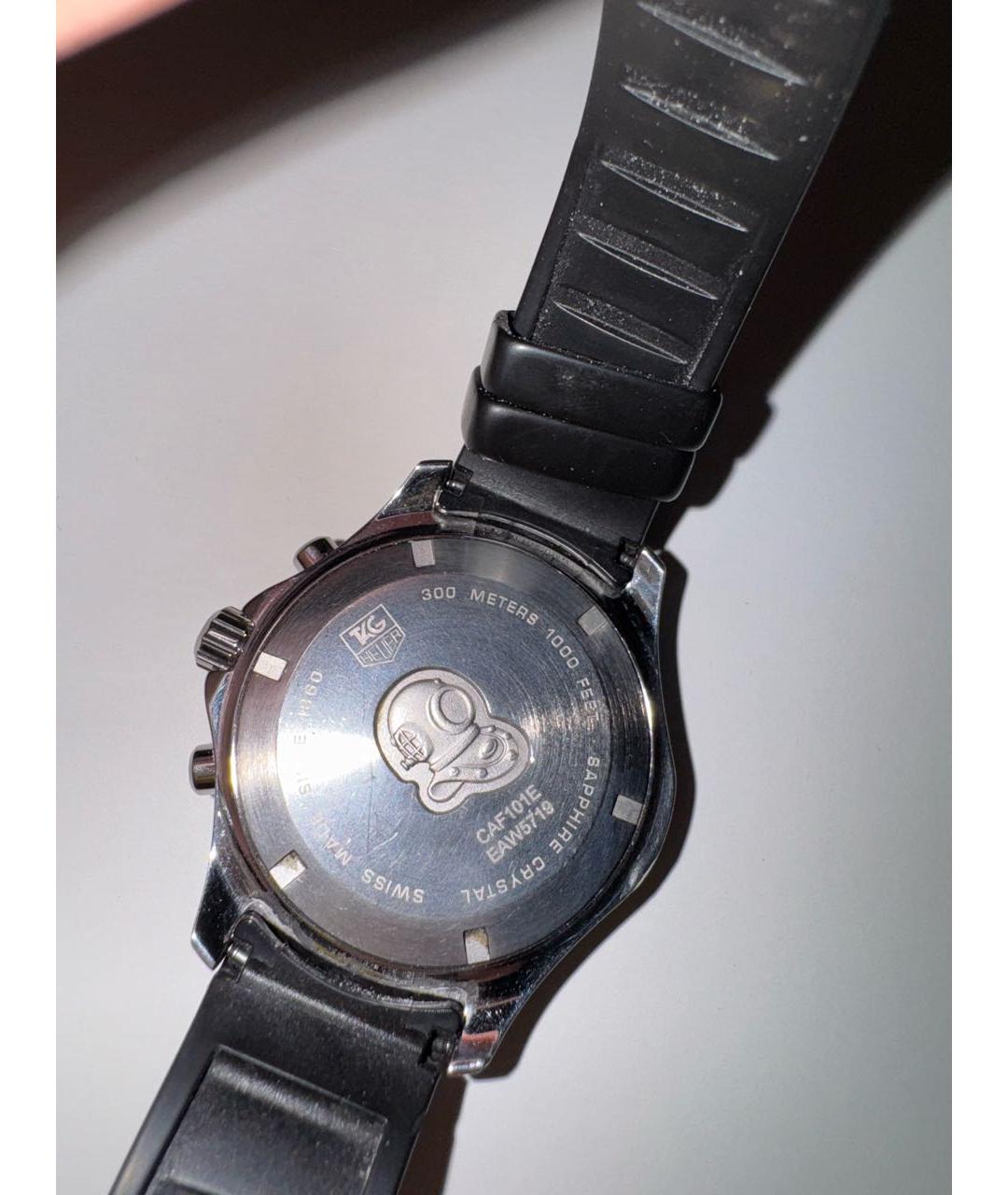 TAG HEUER Черные часы, фото 3