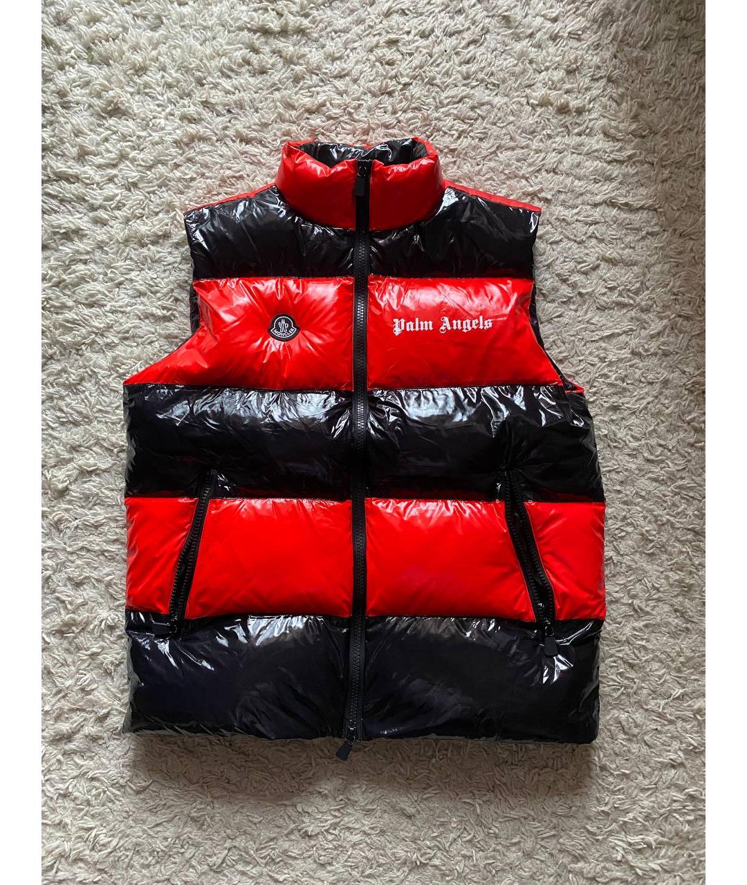 MONCLER Красный жилет, фото 7