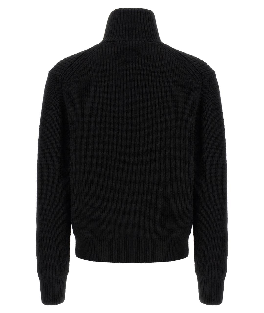 TOM FORD Черный шерстяной кардиган, фото 2