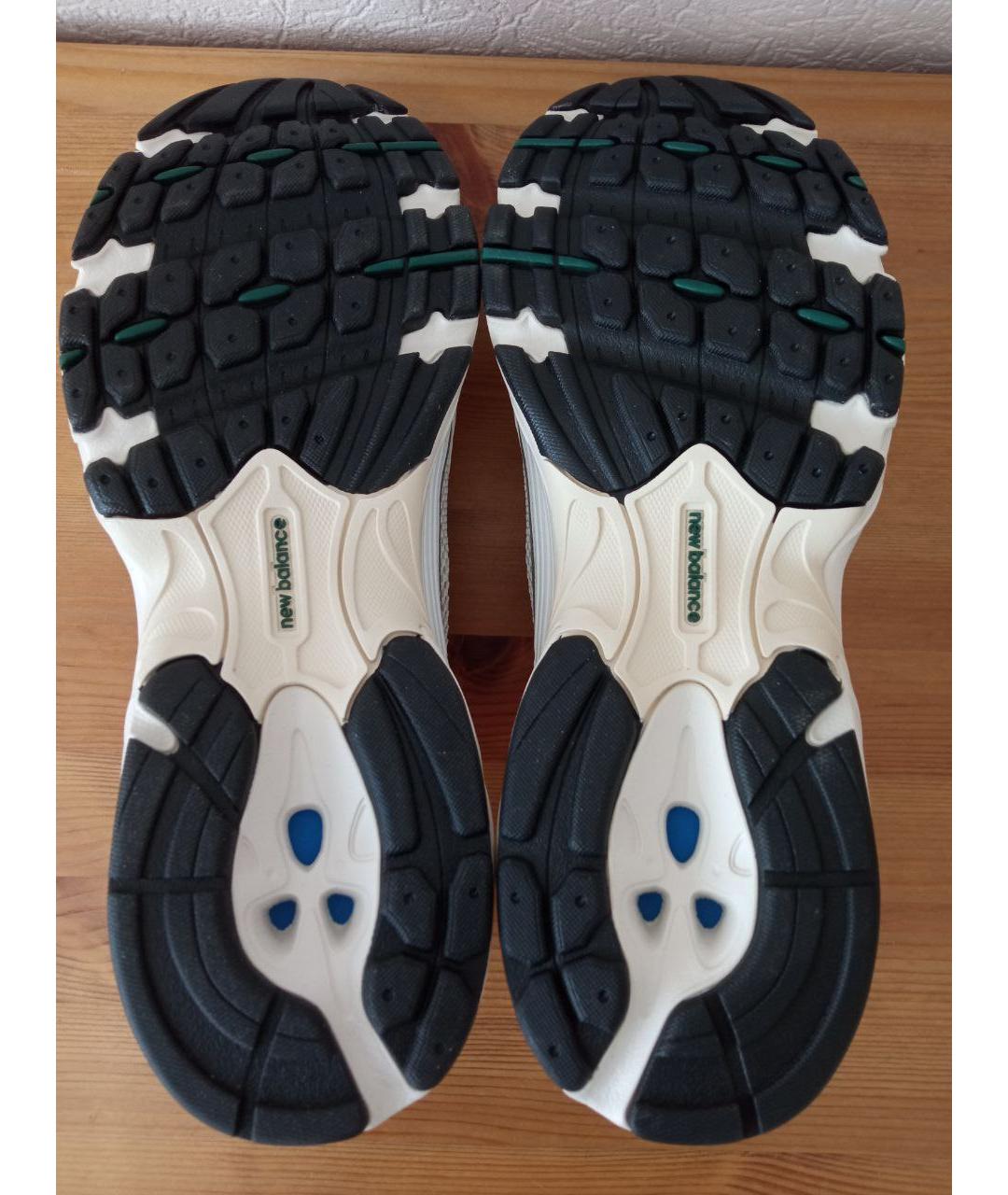 NEW BALANCE Белые низкие кроссовки / кеды из искусственной кожи, фото 5