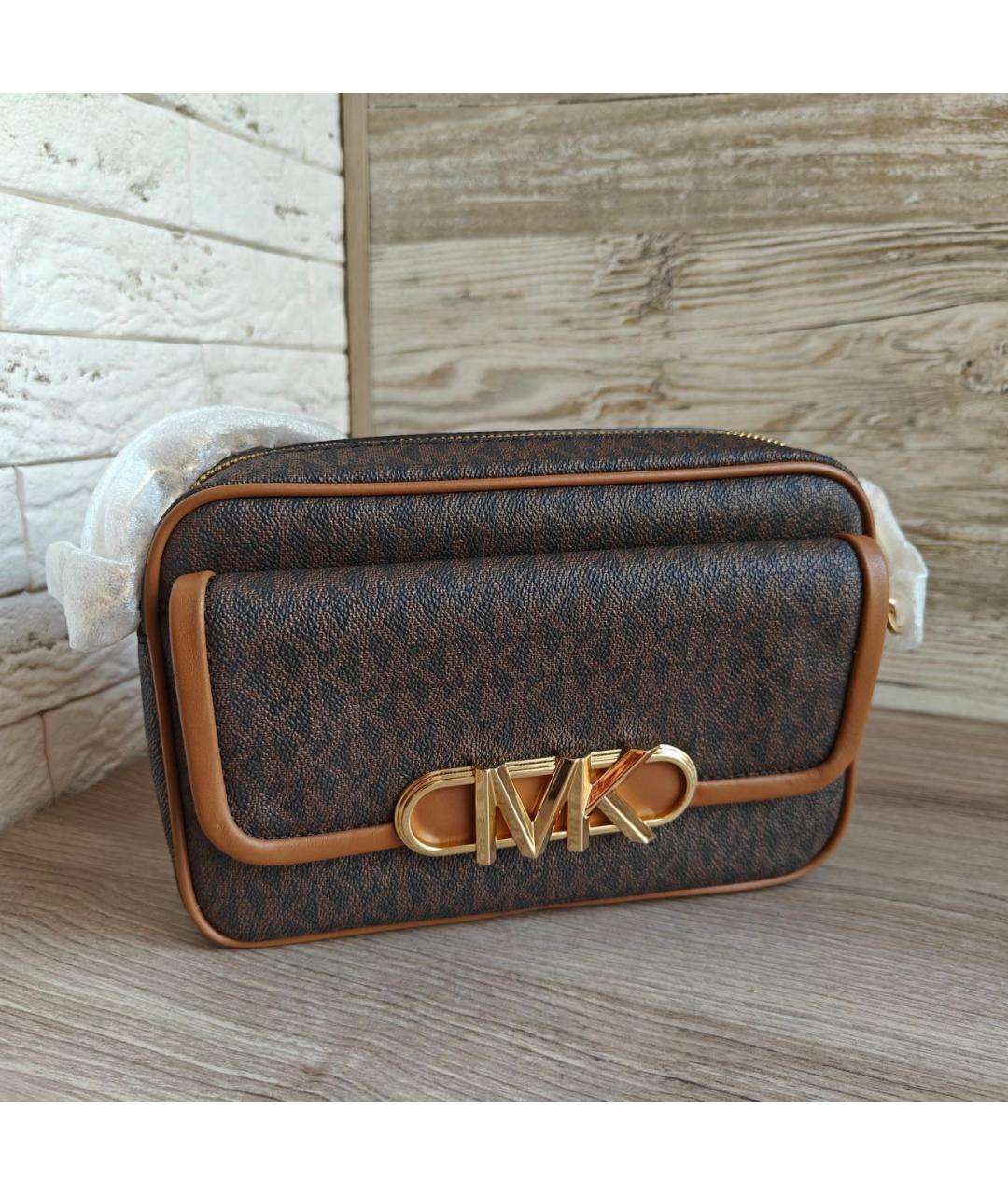 MICHAEL KORS Коричневая сумка через плечо, фото 2