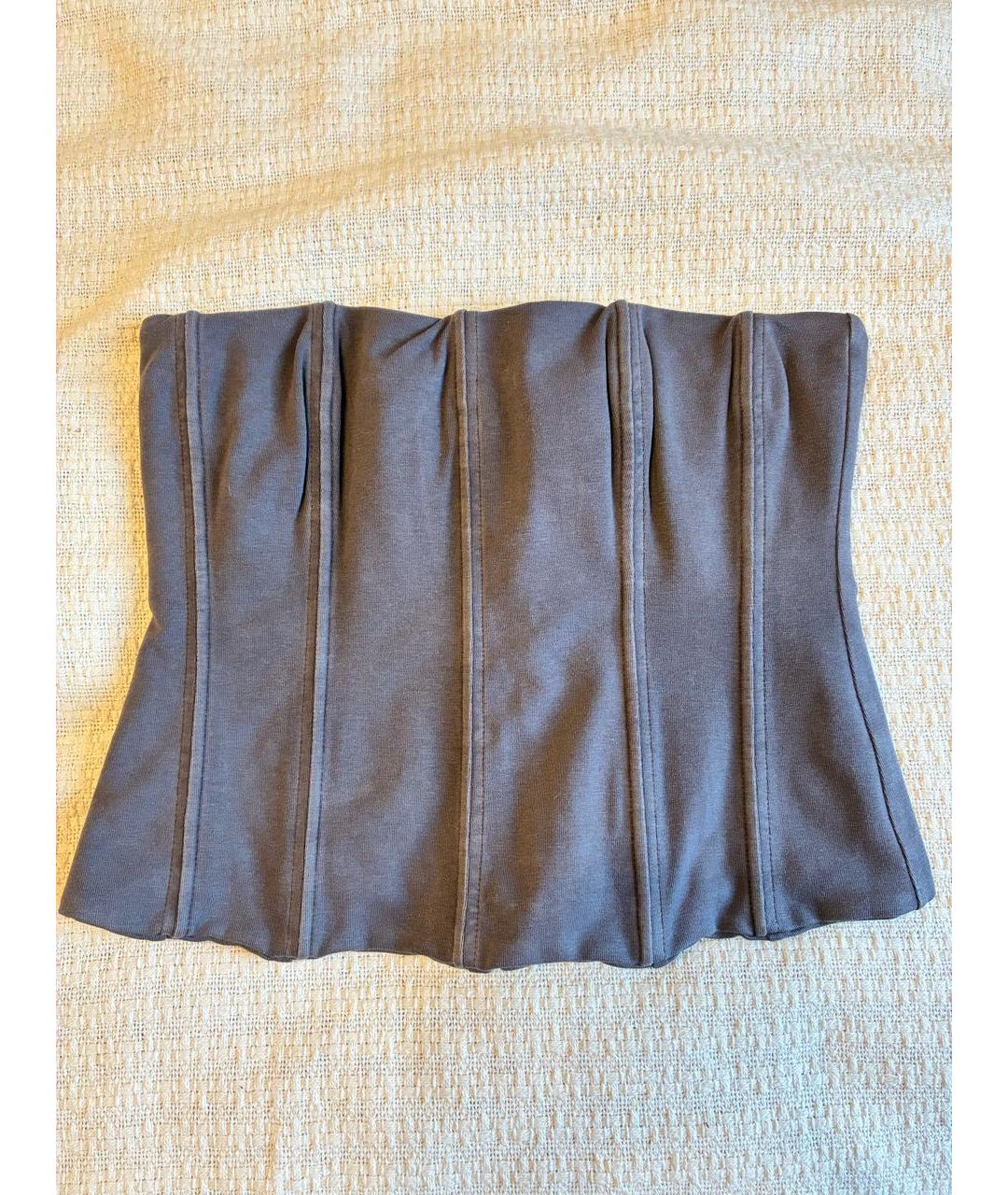 SKIMS Антрацитовый корсет, фото 5