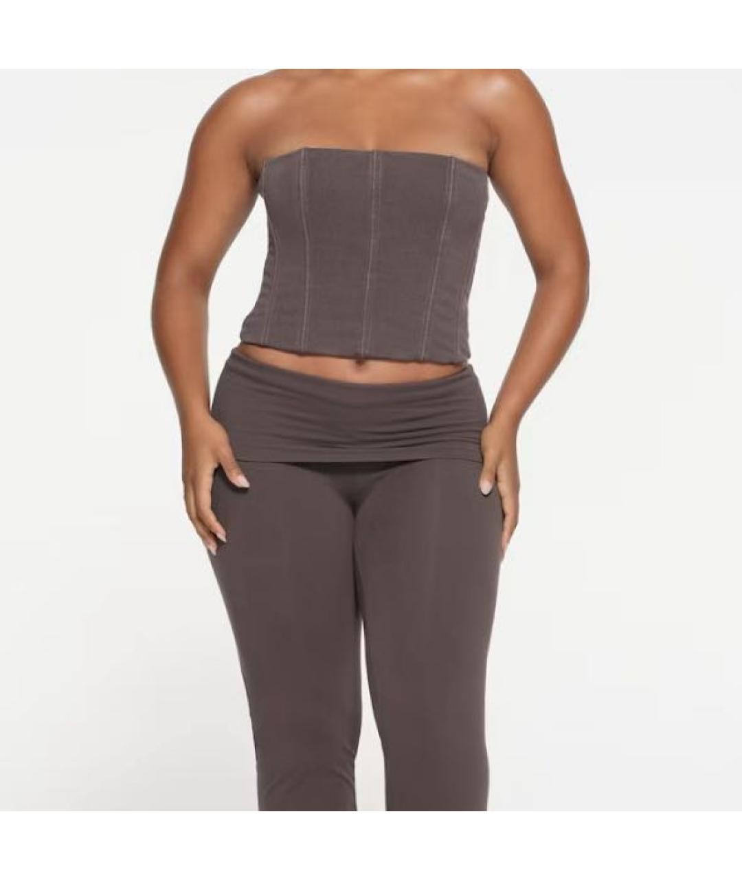 SKIMS Антрацитовый корсет, фото 6
