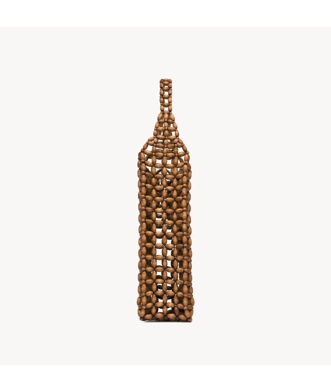 SAINT LAURENT Коричневая сумка тоут, фото 3