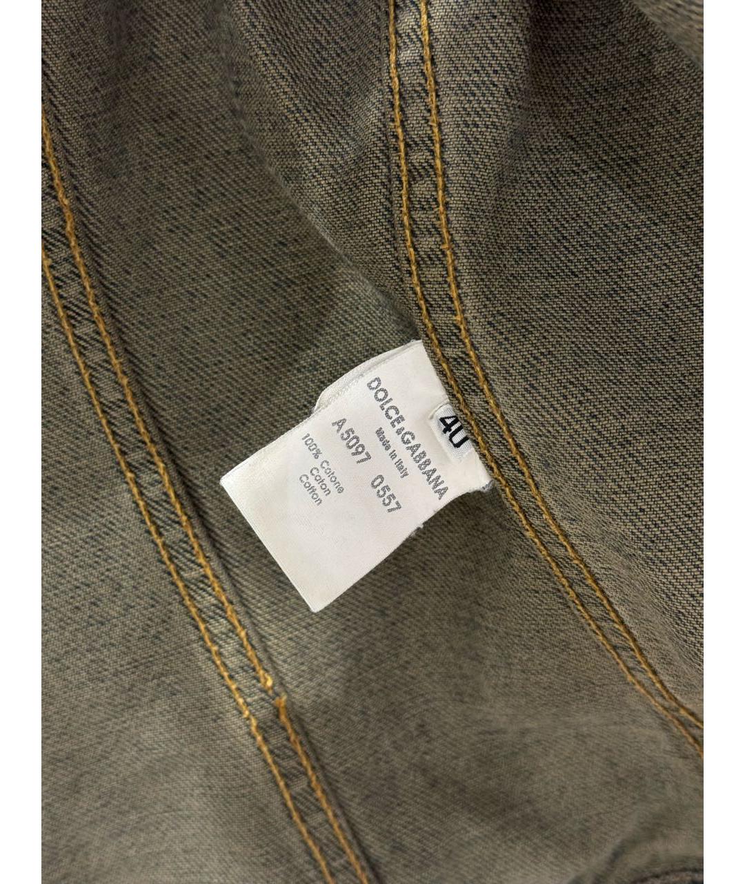 DOLCE&GABBANA Деним куртка, фото 5