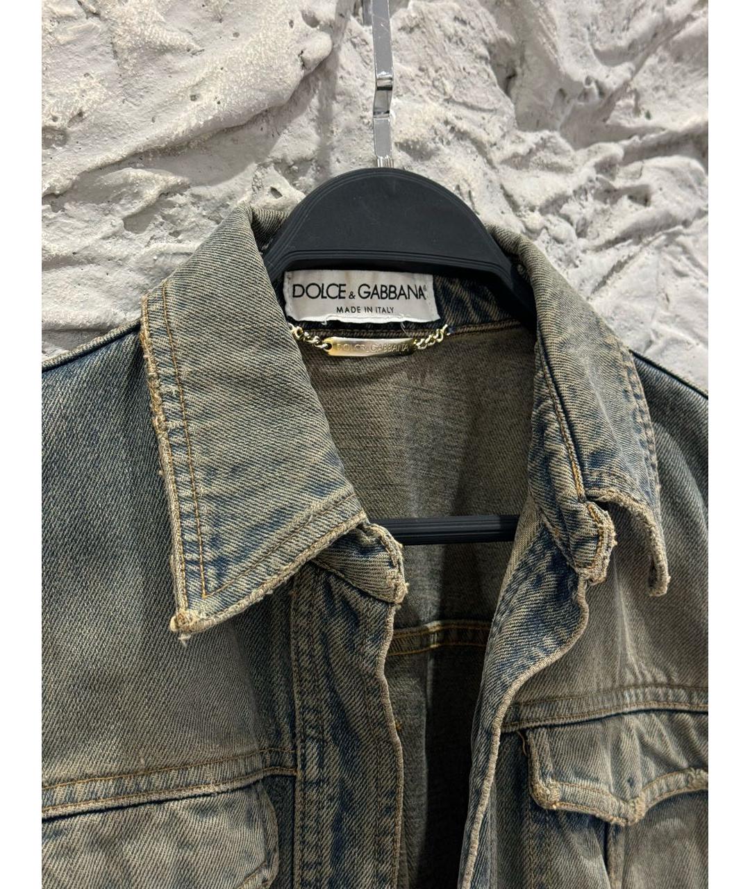 DOLCE&GABBANA Деним куртка, фото 3