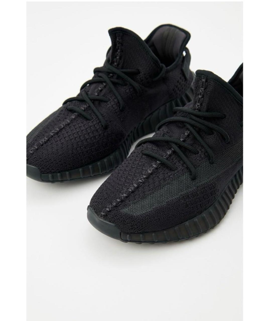 ADIDAS YEEZY Черные текстильные кроссовки, фото 3