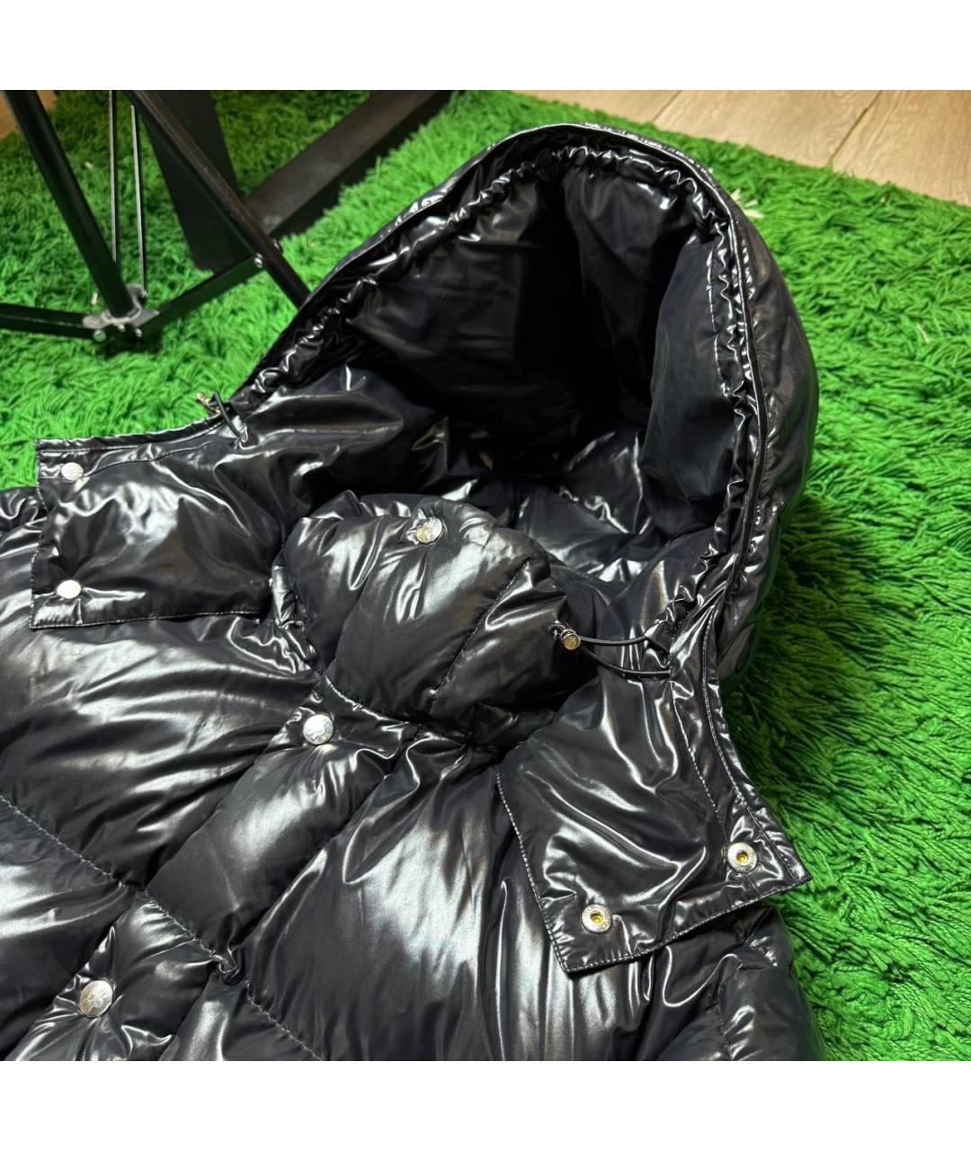 MONCLER Черная парка, фото 4