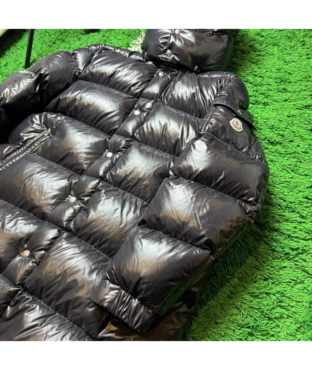 MONCLER Черная парка, фото 2