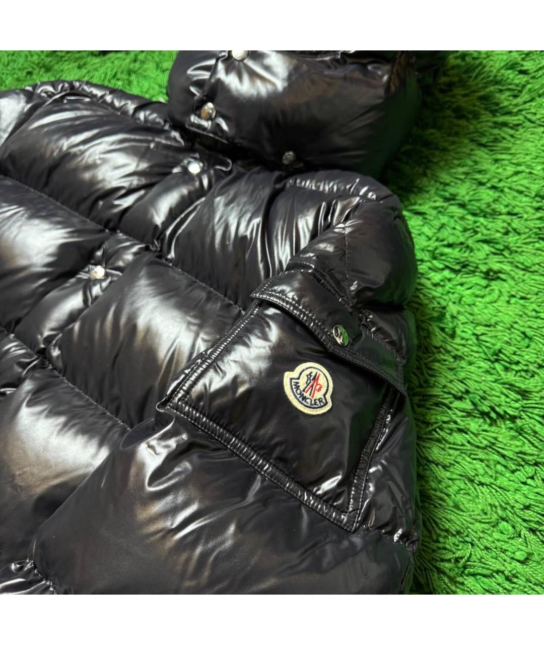 MONCLER Черная парка, фото 3