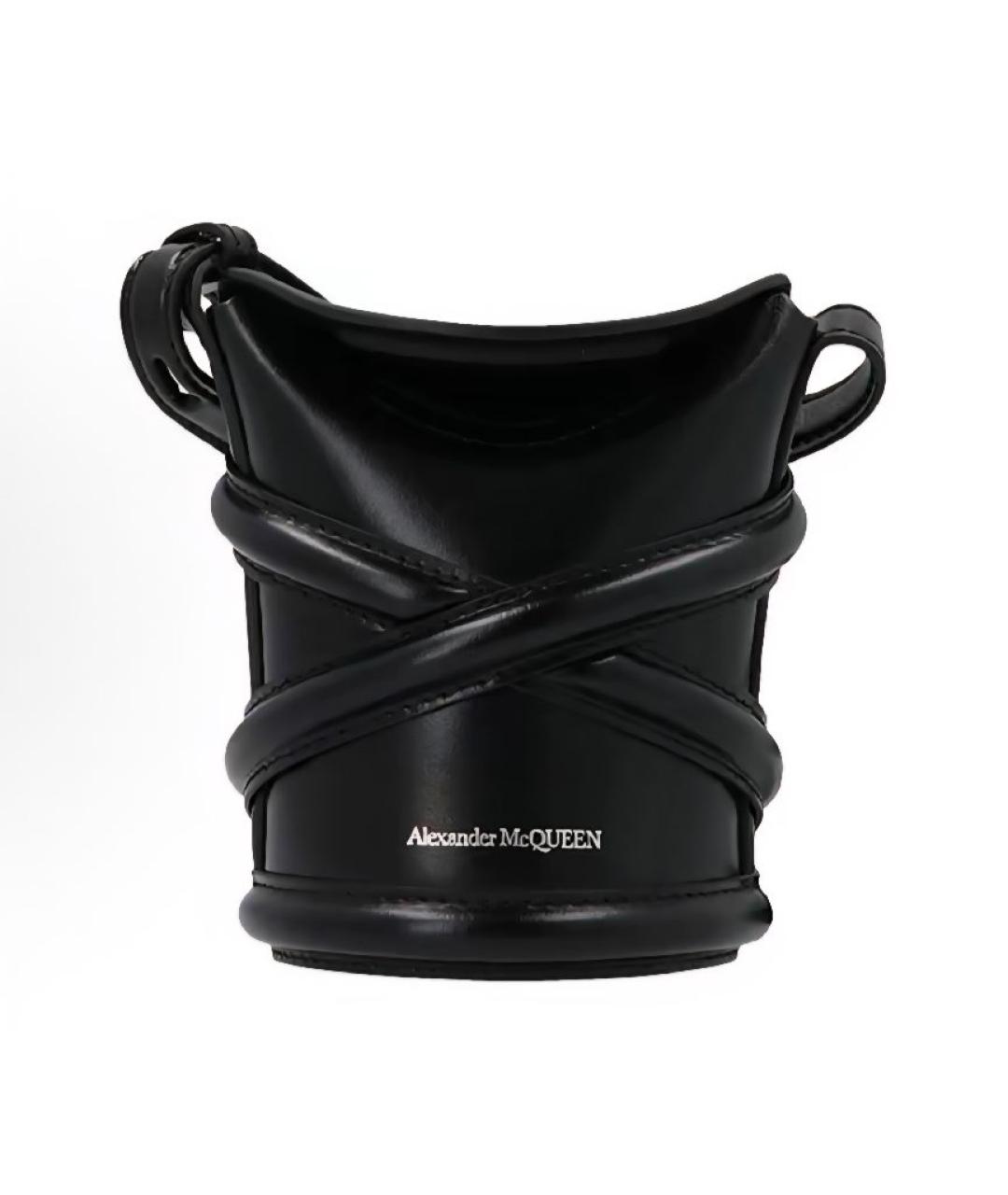 ALEXANDER MCQUEEN Черная сумка через плечо, фото 2
