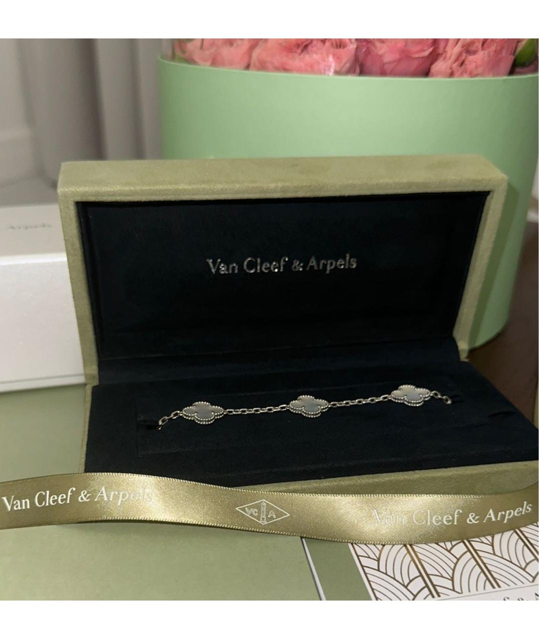 VAN CLEEF & ARPELS Белый браслет из белого золота, фото 3