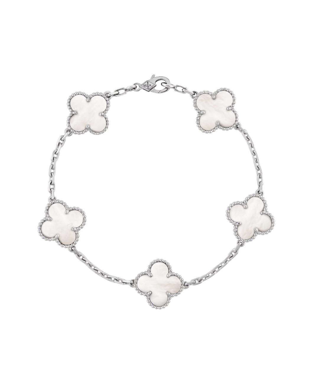 VAN CLEEF & ARPELS Белый браслет из белого золота, фото 1