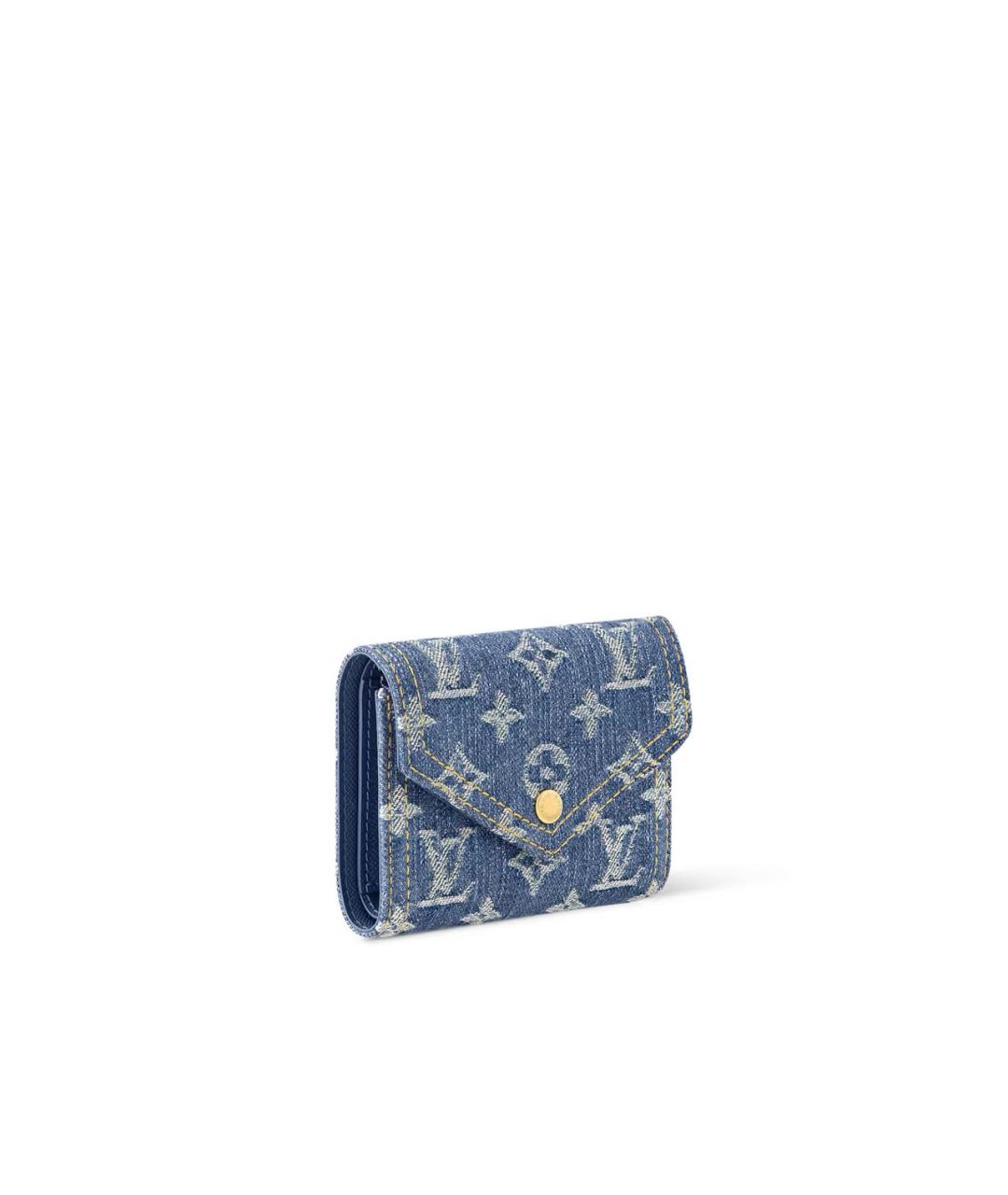 LOUIS VUITTON Голубой кошелек, фото 2