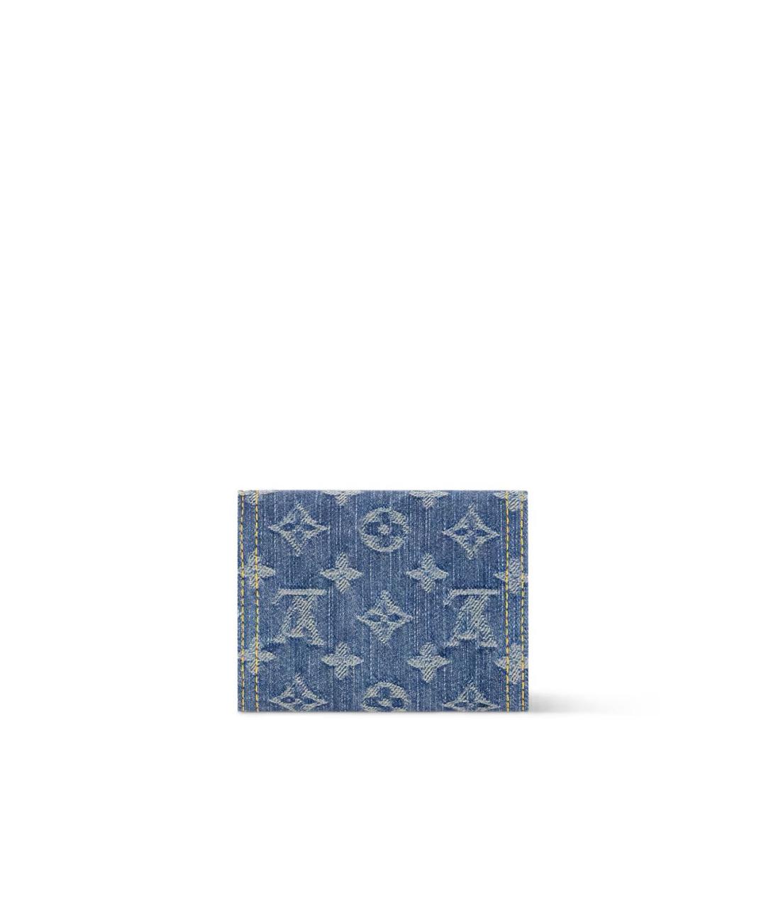 LOUIS VUITTON Голубой кошелек, фото 3