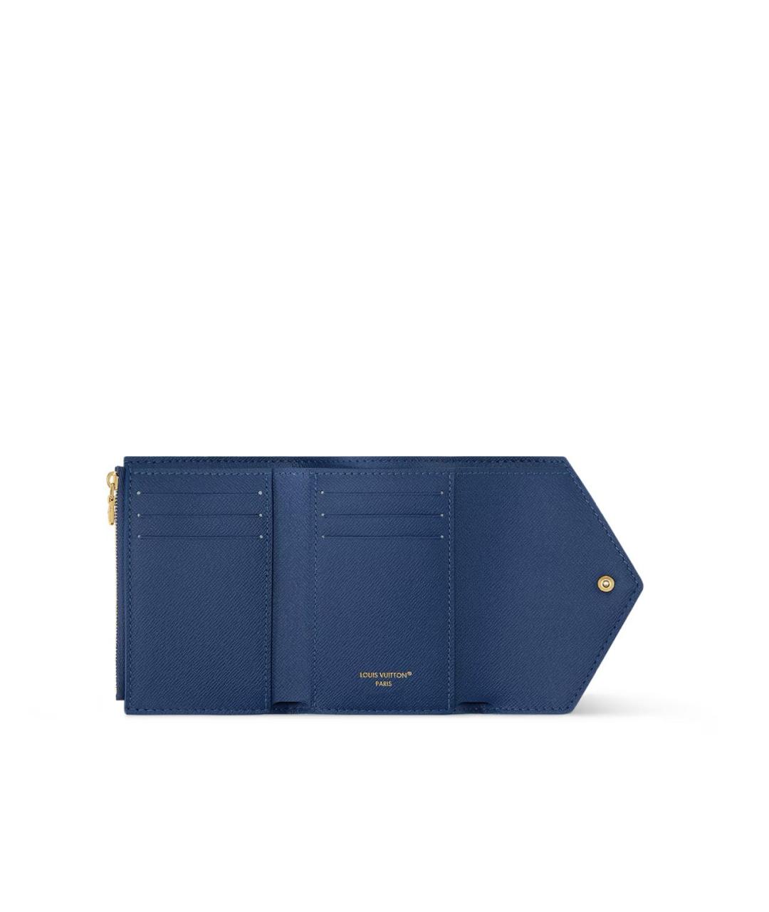 LOUIS VUITTON Голубой кошелек, фото 5