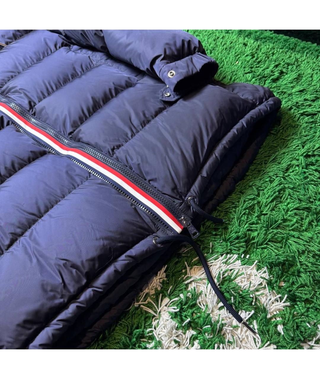 MONCLER Темно-синяя парка, фото 5