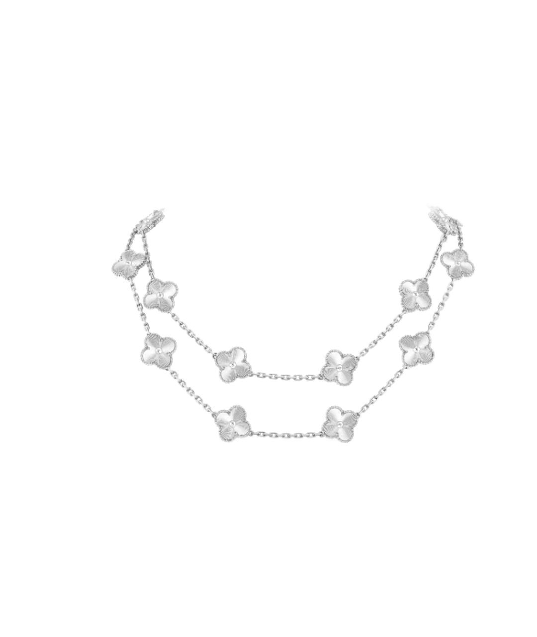 VAN CLEEF & ARPELS Серебряное колье из белого золота, фото 2