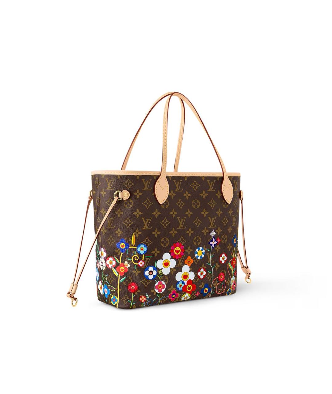 LOUIS VUITTON Коричневая кожаная сумка тоут, фото 2