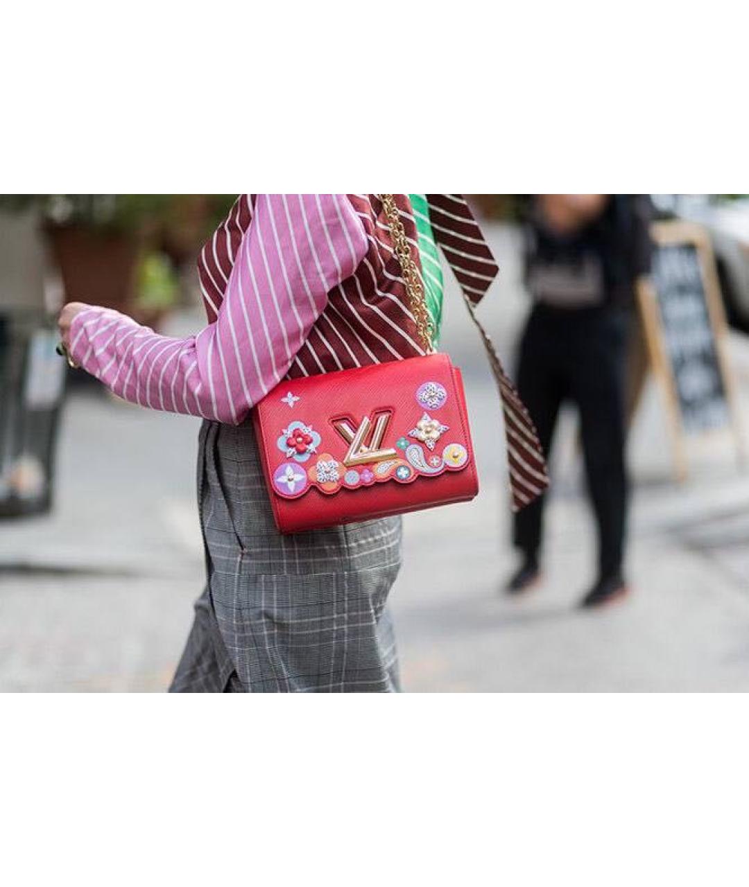 LOUIS VUITTON Кожаная сумка через плечо, фото 5
