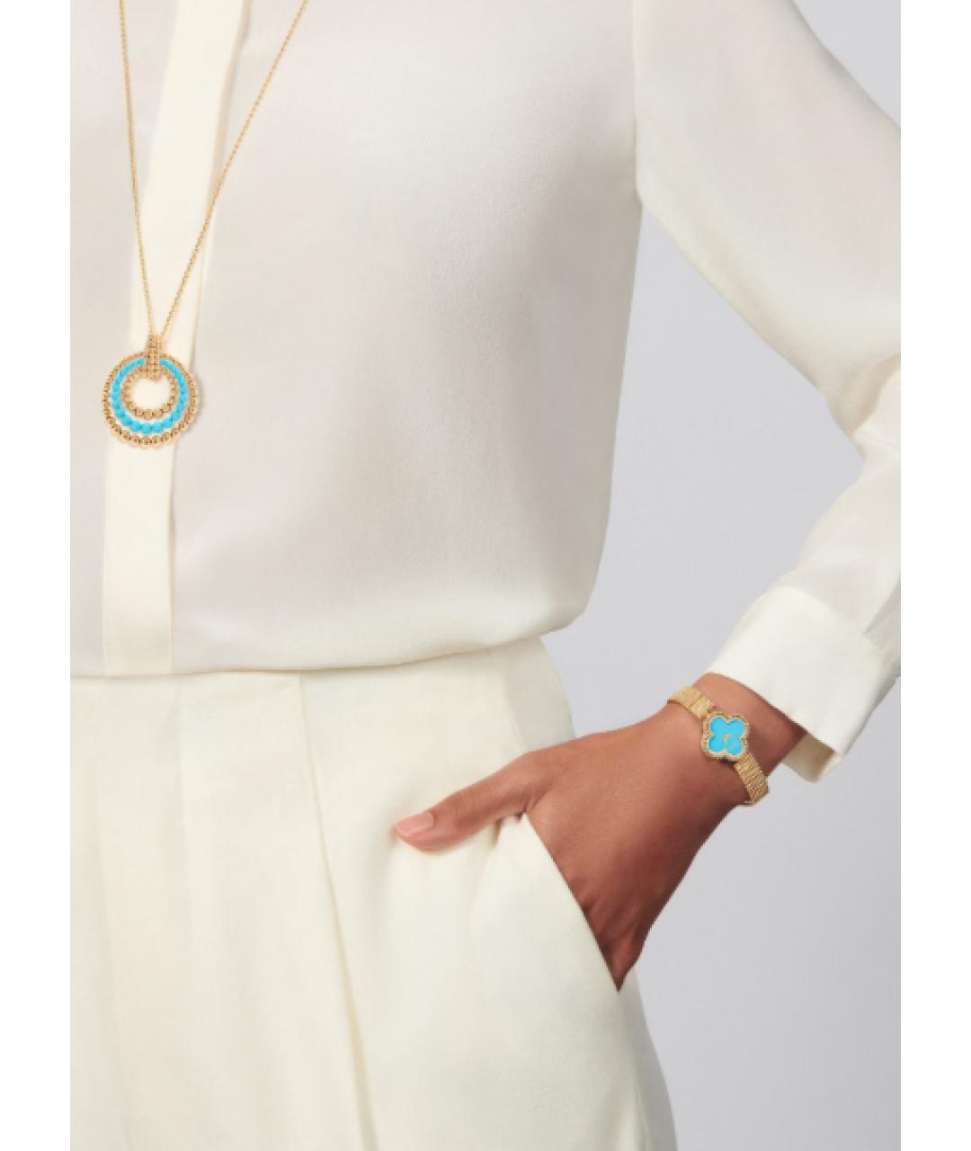 VAN CLEEF & ARPELS Золотое колье из желтого золота, фото 6