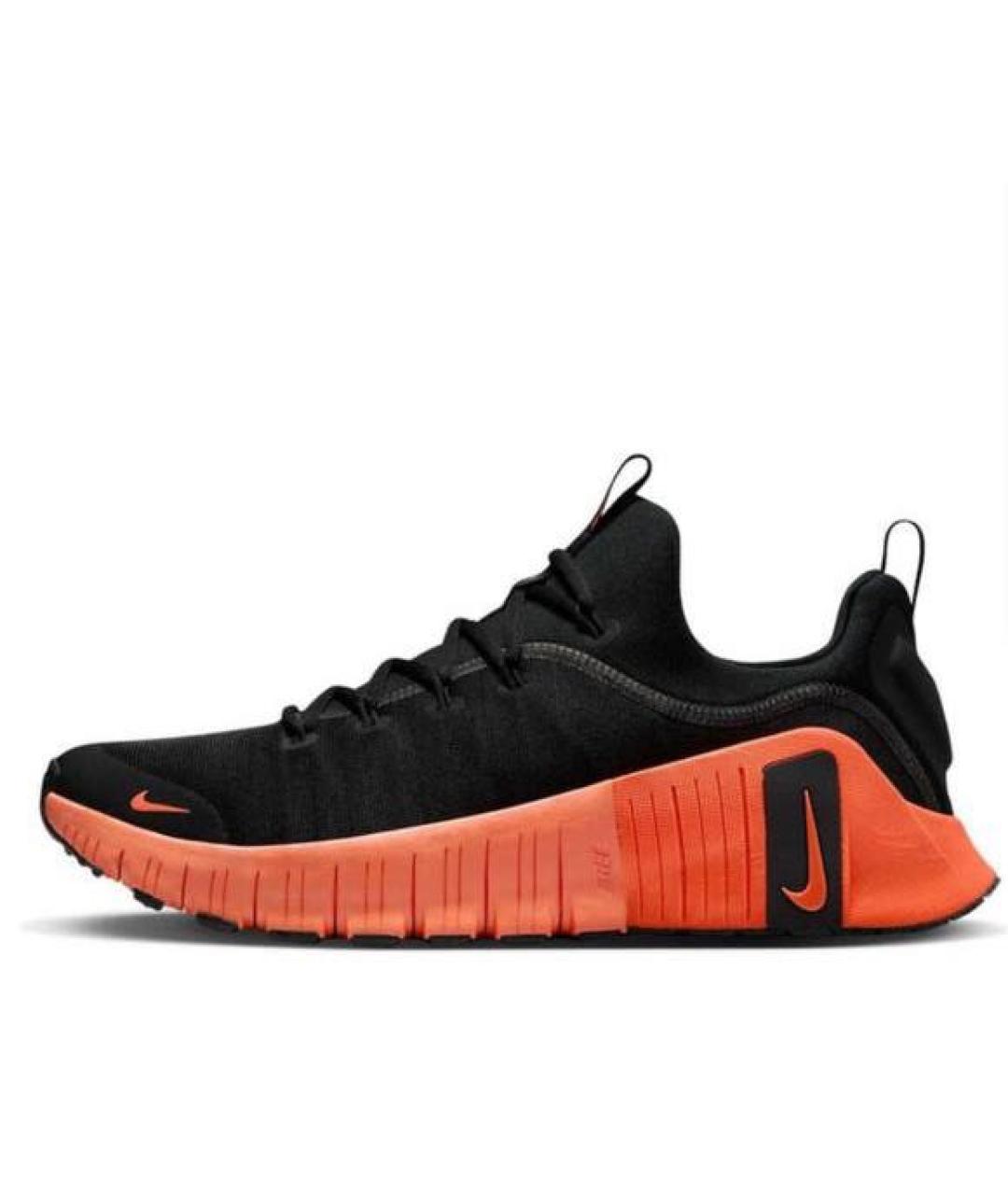 NIKE Черные текстильные низкие кроссовки / кеды, фото 5