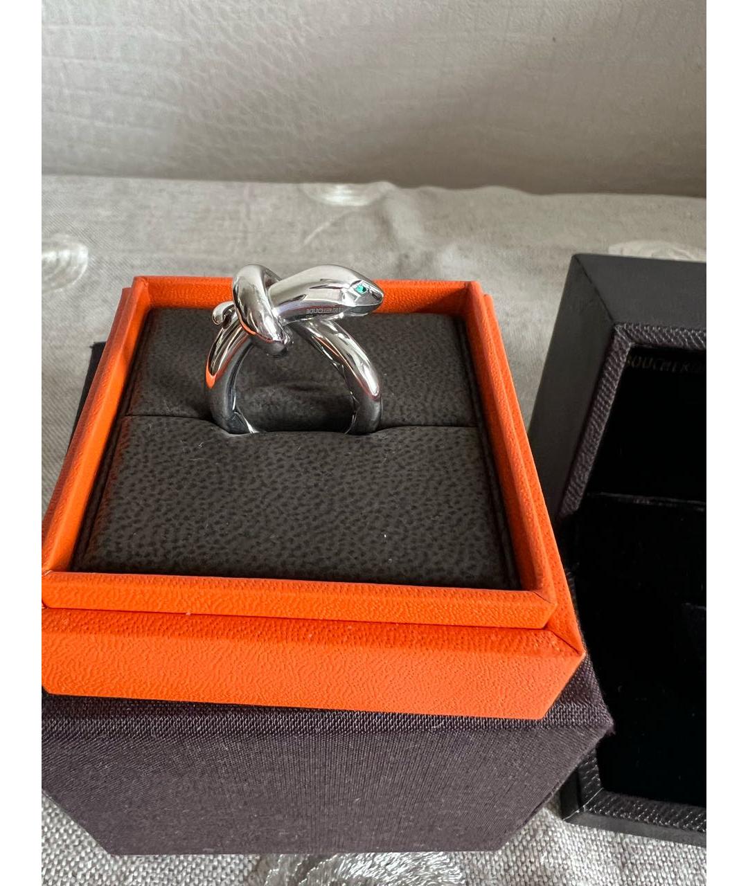 BOUCHERON Кольцо из белого золота, фото 4