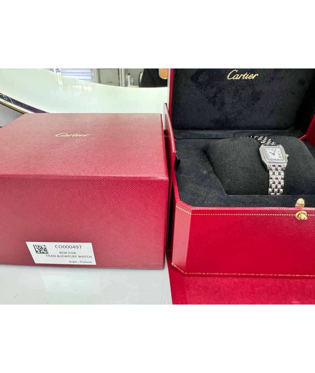 CARTIER Часы из белого золота, фото 3