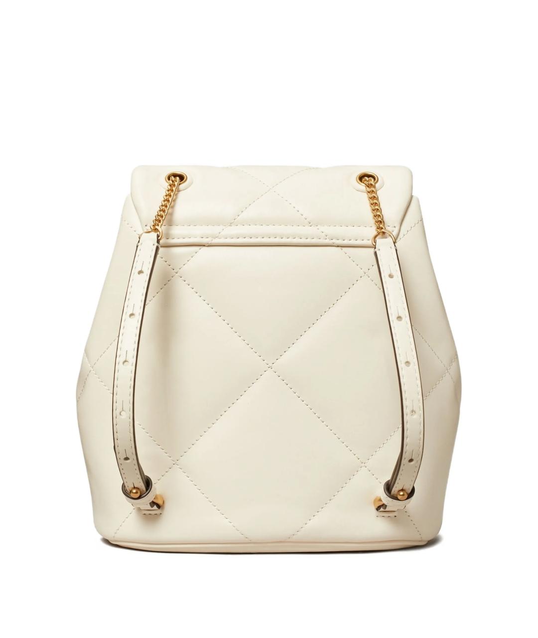 TORY BURCH Бежевый рюкзак, фото 4