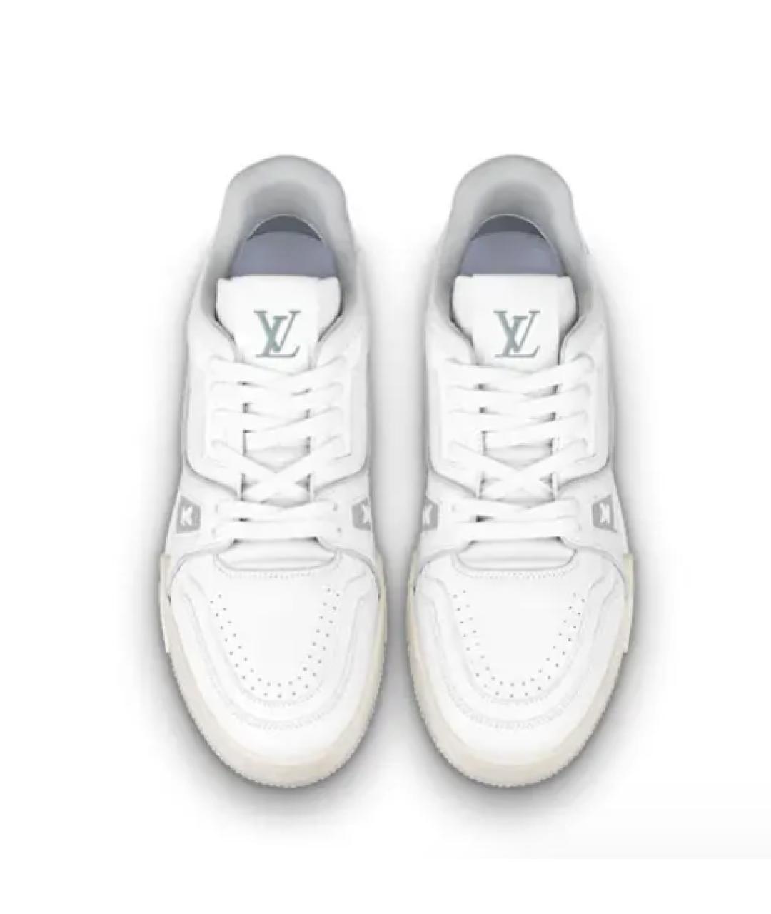 LOUIS VUITTON Белые кеды, фото 2