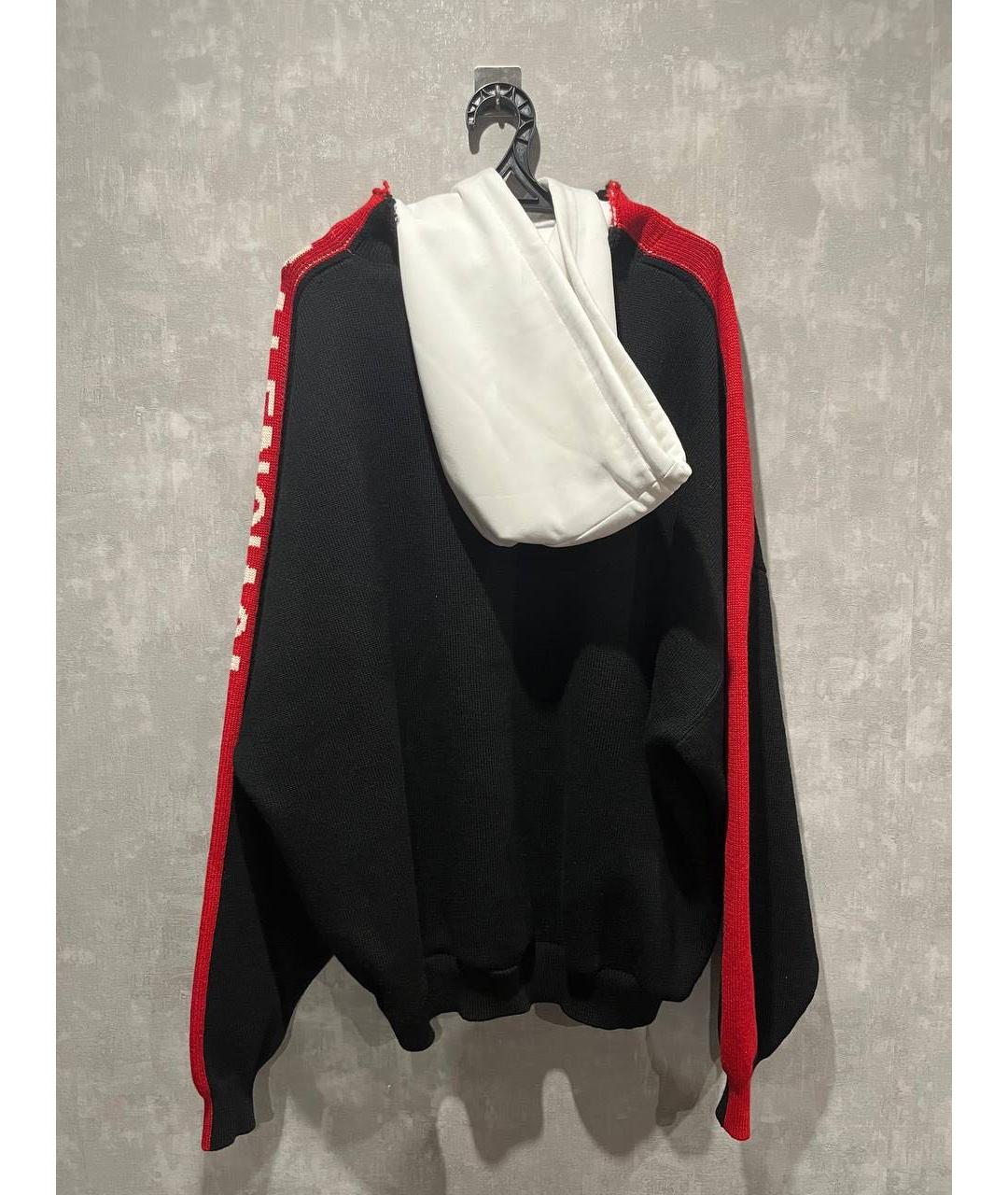 BALENCIAGA Черный джемпер / свитер, фото 2