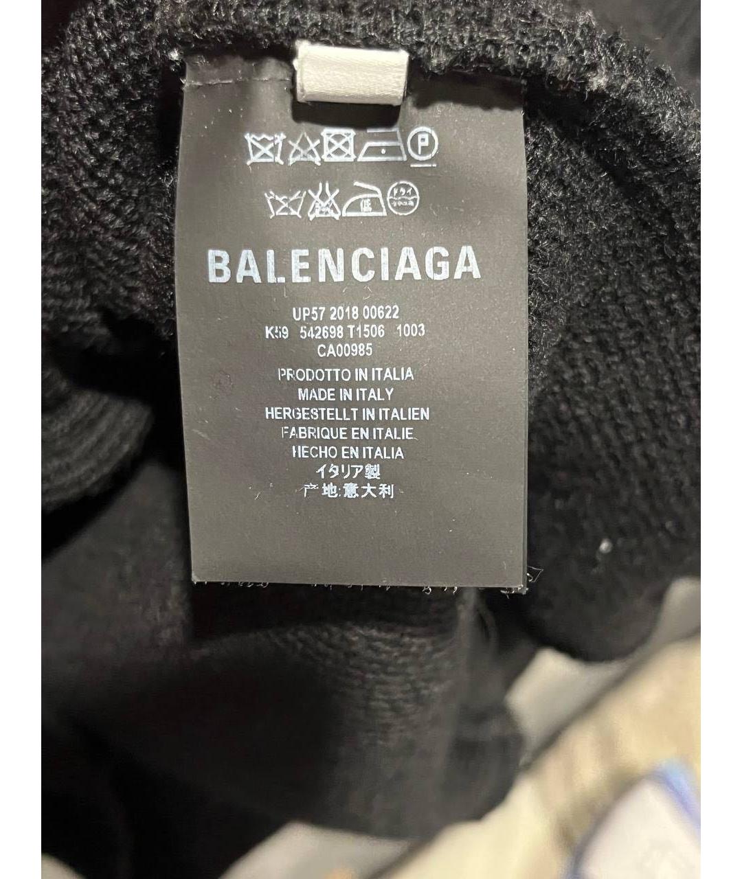 BALENCIAGA Черный джемпер / свитер, фото 8