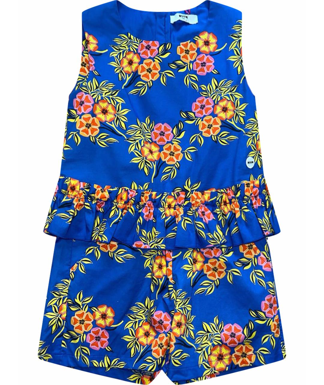MSGM Мульти хлопковый комбинезон, фото 1