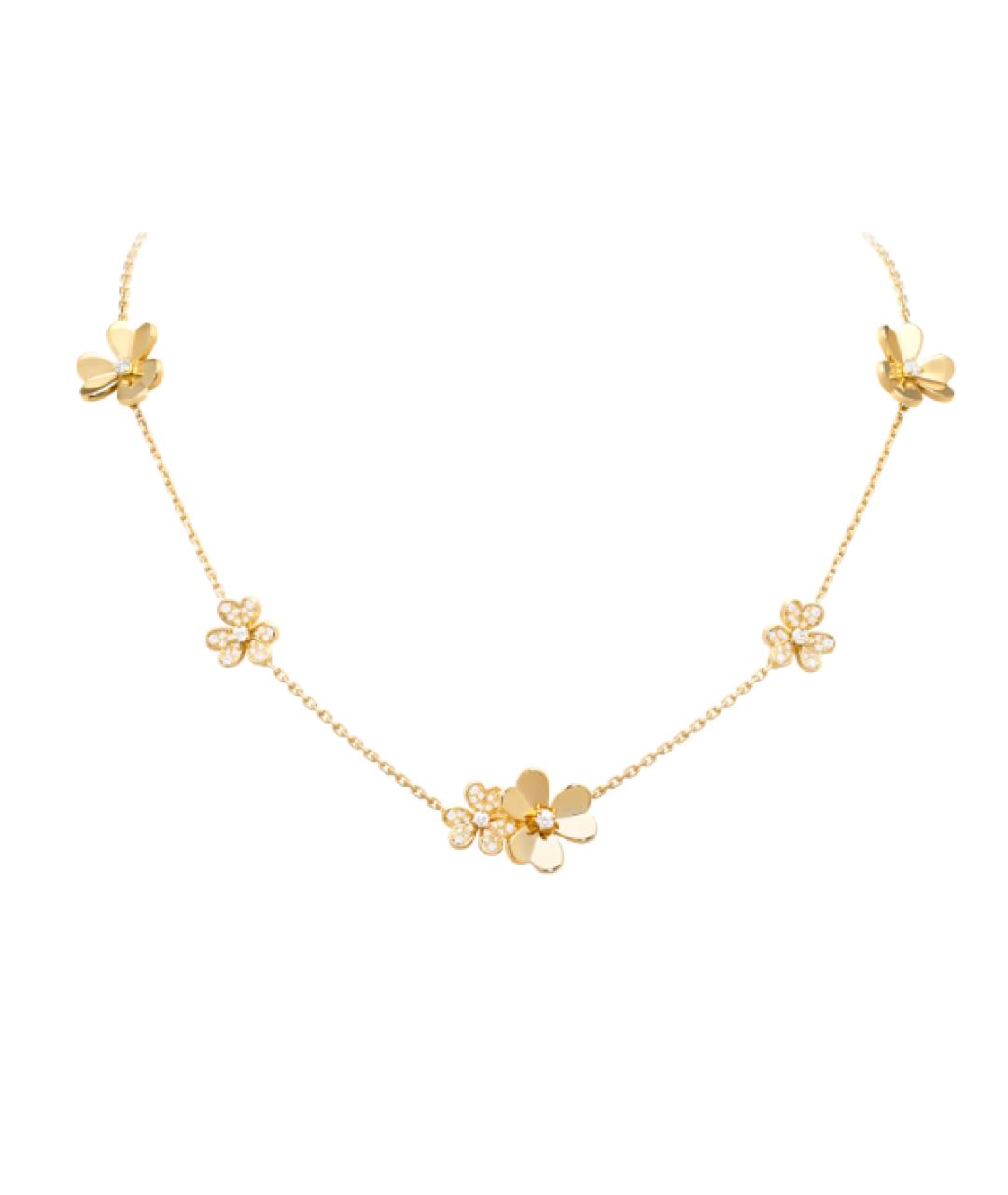 VAN CLEEF & ARPELS Золотое колье из желтого золота, фото 2