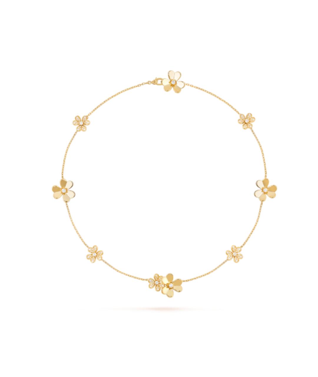 VAN CLEEF & ARPELS Золотое колье из желтого золота, фото 1