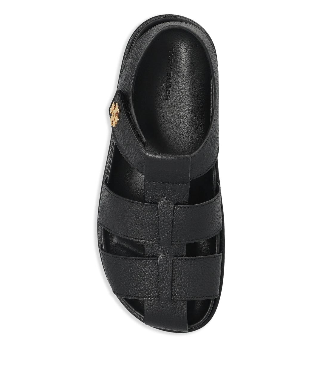 TORY BURCH Черные сандалии, фото 4