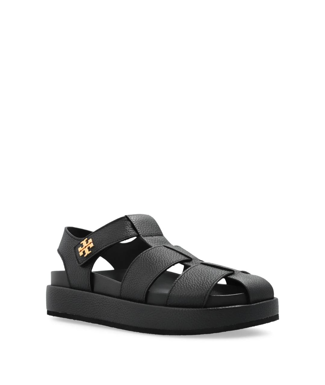 TORY BURCH Черные сандалии, фото 2