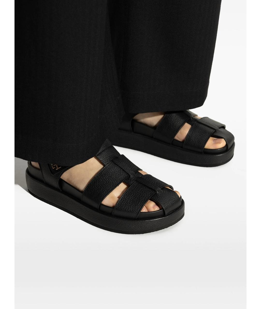 TORY BURCH Черные сандалии, фото 6