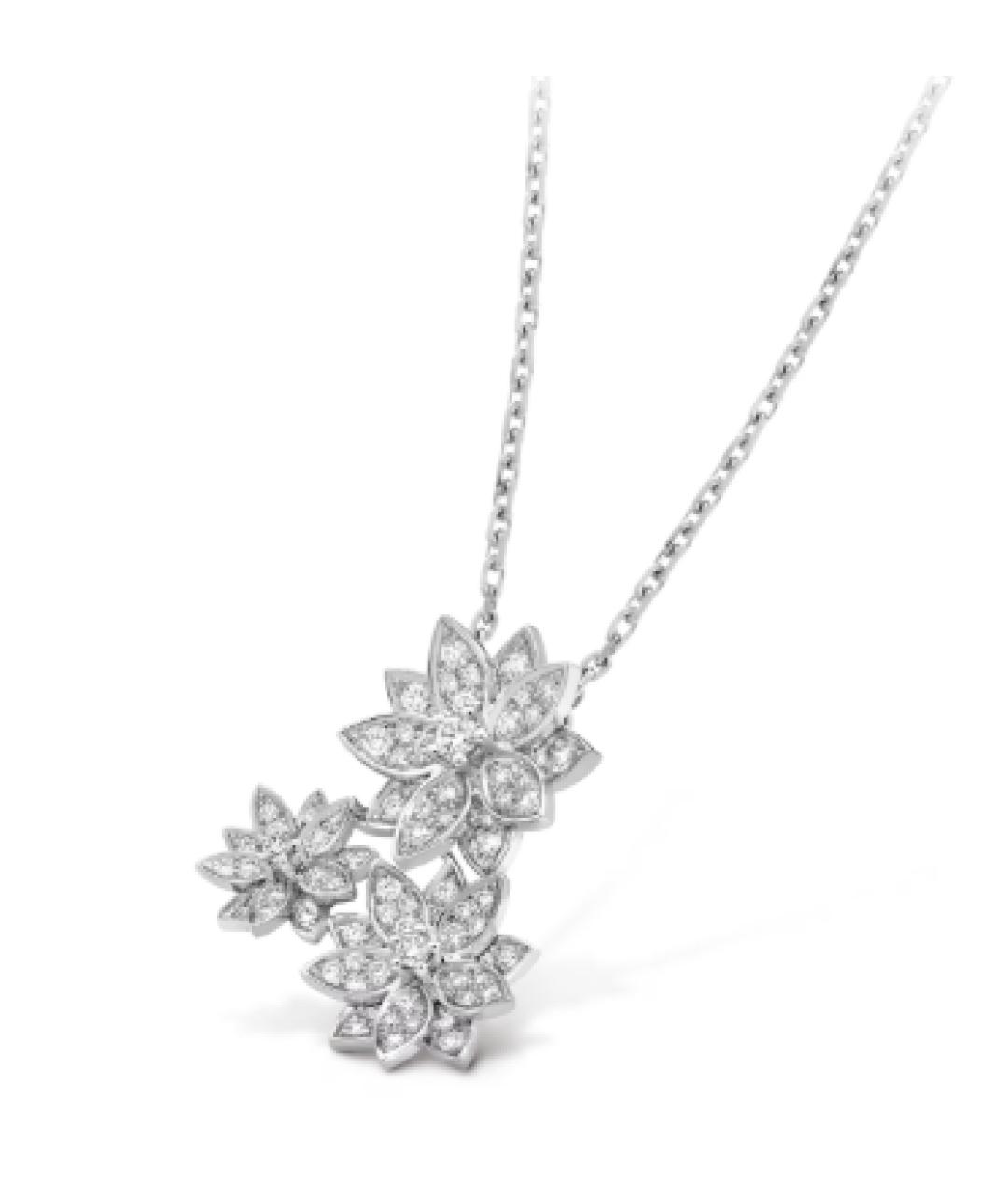 VAN CLEEF & ARPELS Серебряное колье из белого золота, фото 3