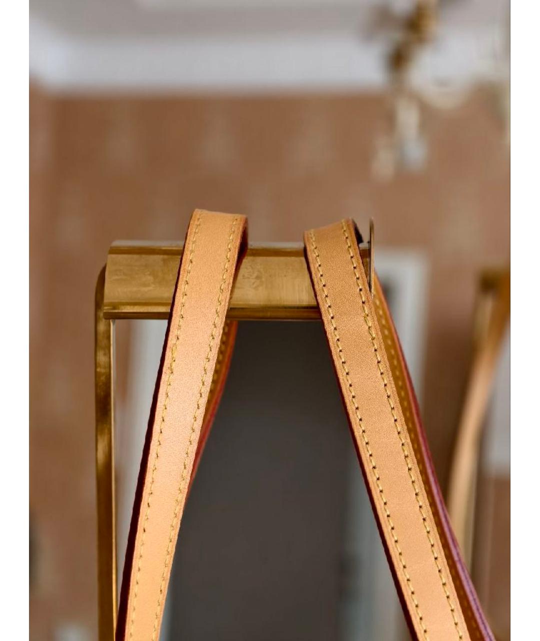 LOUIS VUITTON Коричневая сумка тоут, фото 6