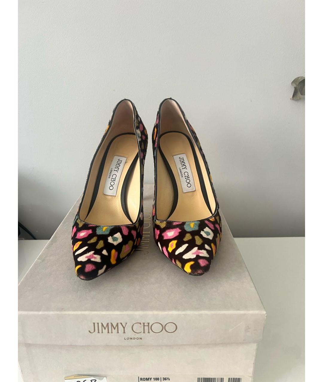 JIMMY CHOO Мульти туфли из экзотической кожи, фото 2