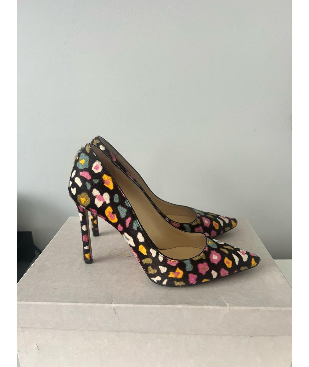JIMMY CHOO Мульти туфли из экзотической кожи, фото 5