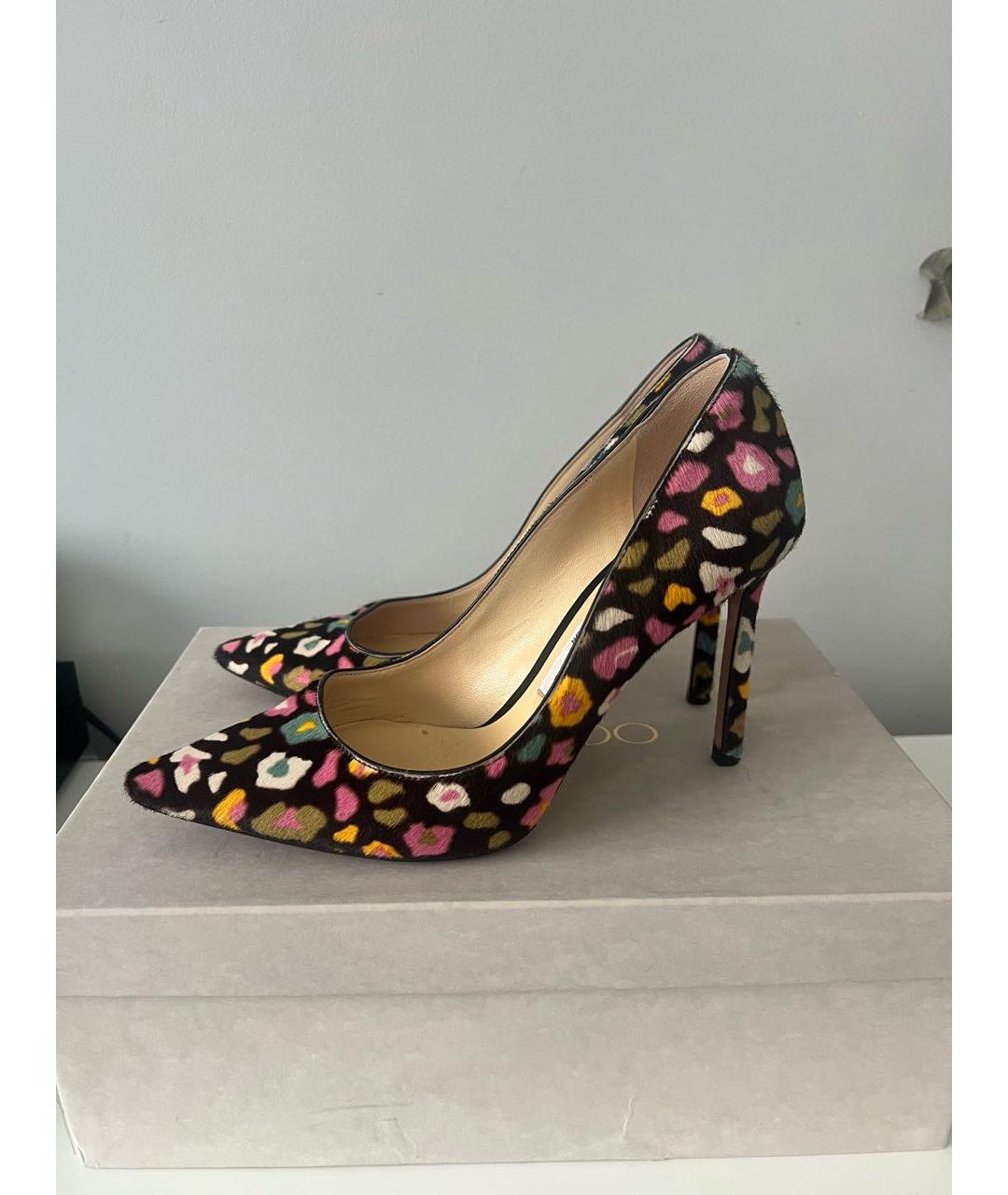 JIMMY CHOO Мульти туфли из экзотической кожи, фото 3